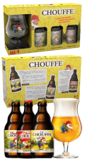 Pack La Chouffe 3 Cervezas 1 Copa